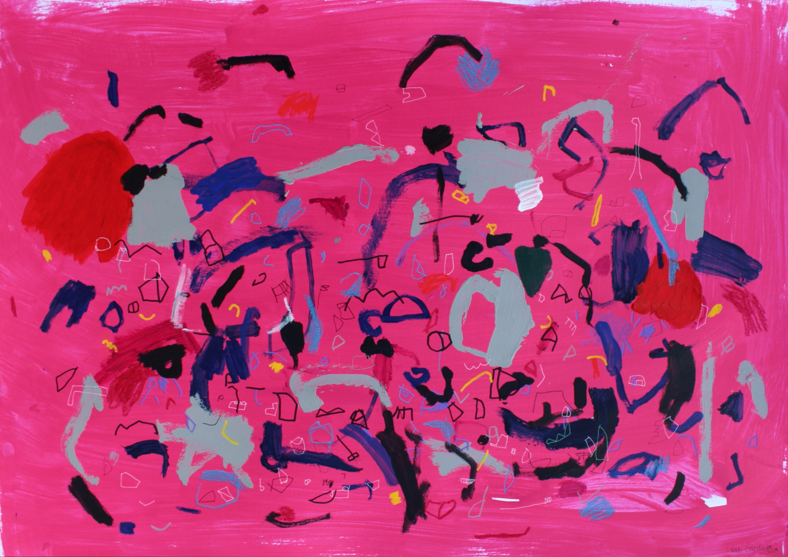 jazmines en el pelo y rosas en la cara